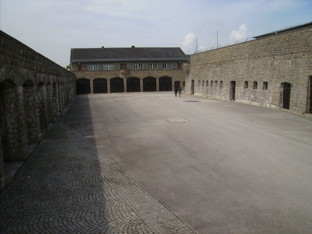Interior del Campo de Concentración de Mauthausen, Austria.