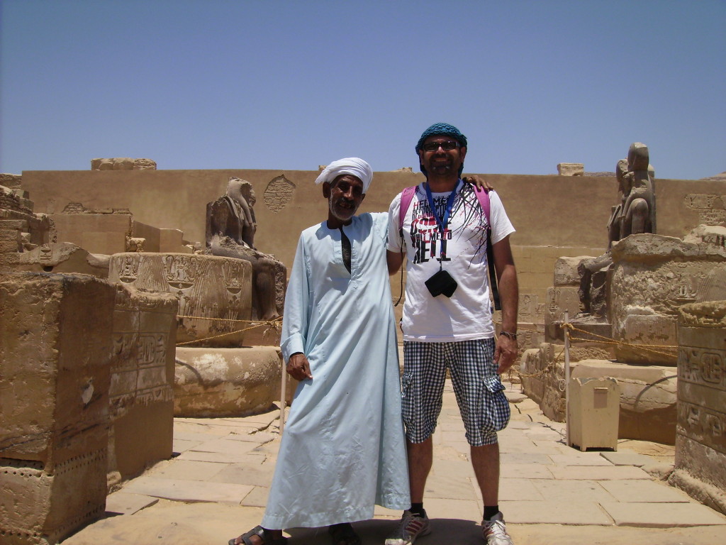 Templo de Medinet Habu en Luxor.