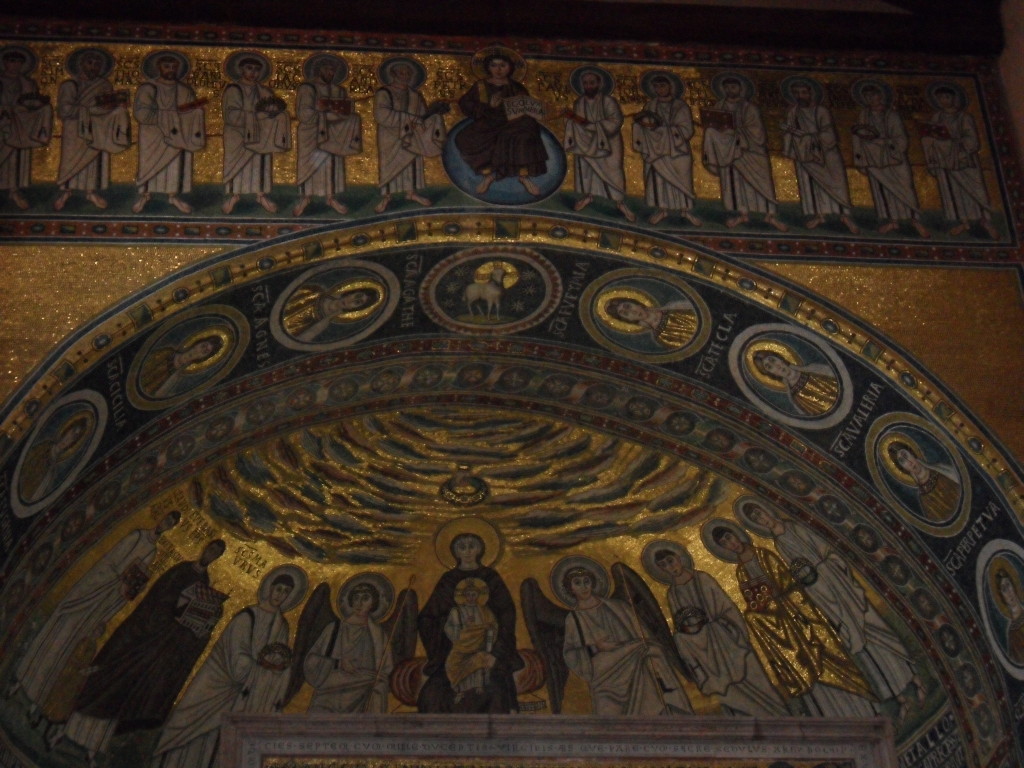 Altar bizantino de la Basílica de San Eufrasio, Porec.