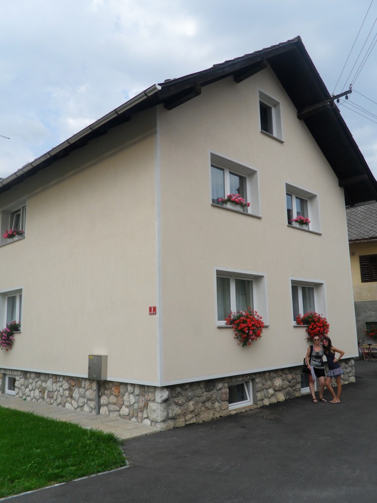 Nuestro apartamento en el Lago Bled.