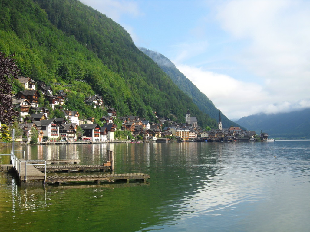 Hallstatt, el pueblo más bonito a orillas de un lago.