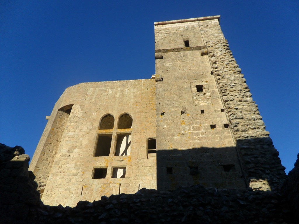 Castillo cátaro de Queribus, en el Sur de Francia.