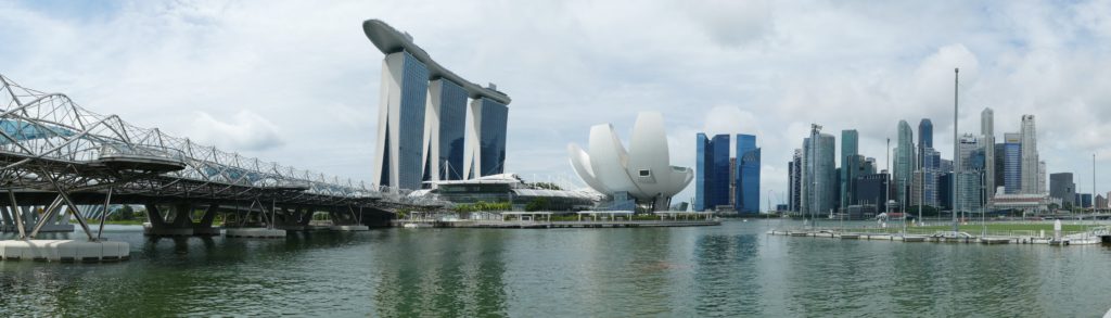 Marina Bay, Singapur.