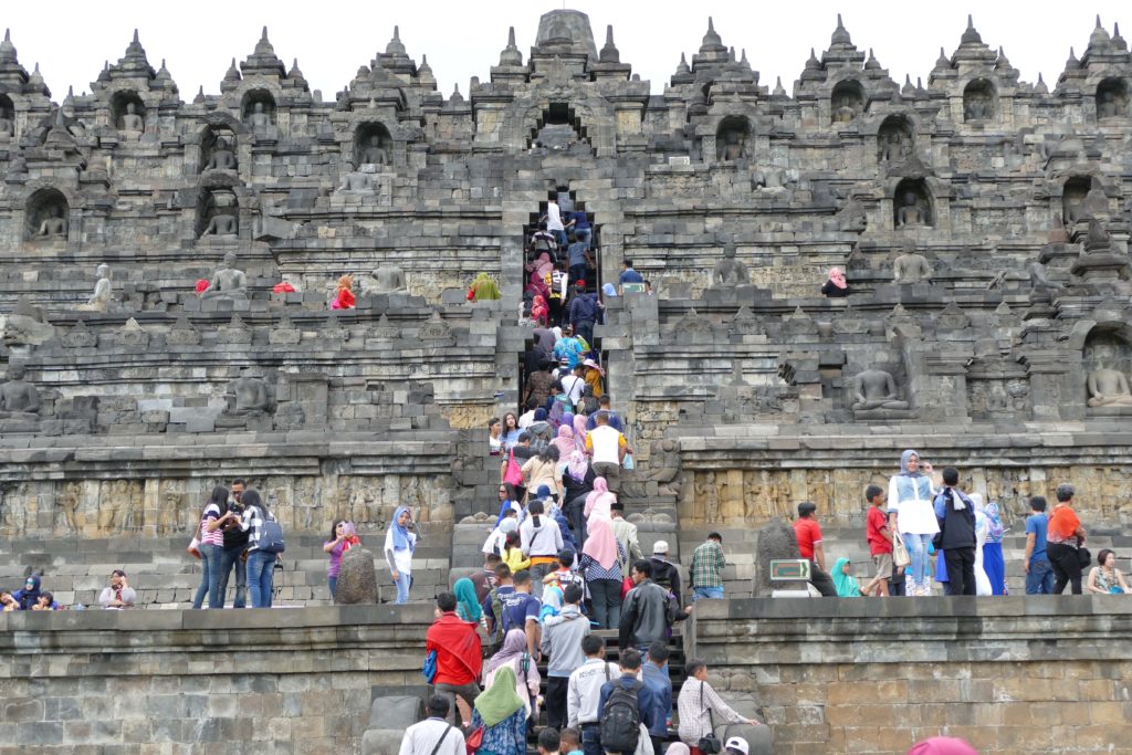 Templo de Borobudur.