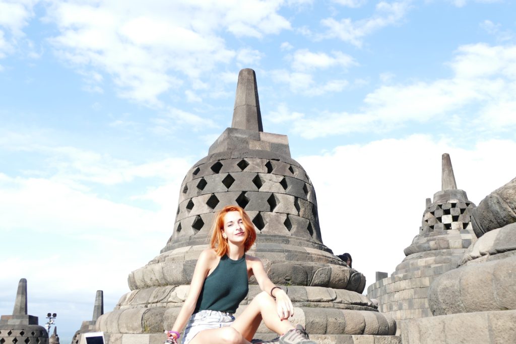 Templo de Borobudur.