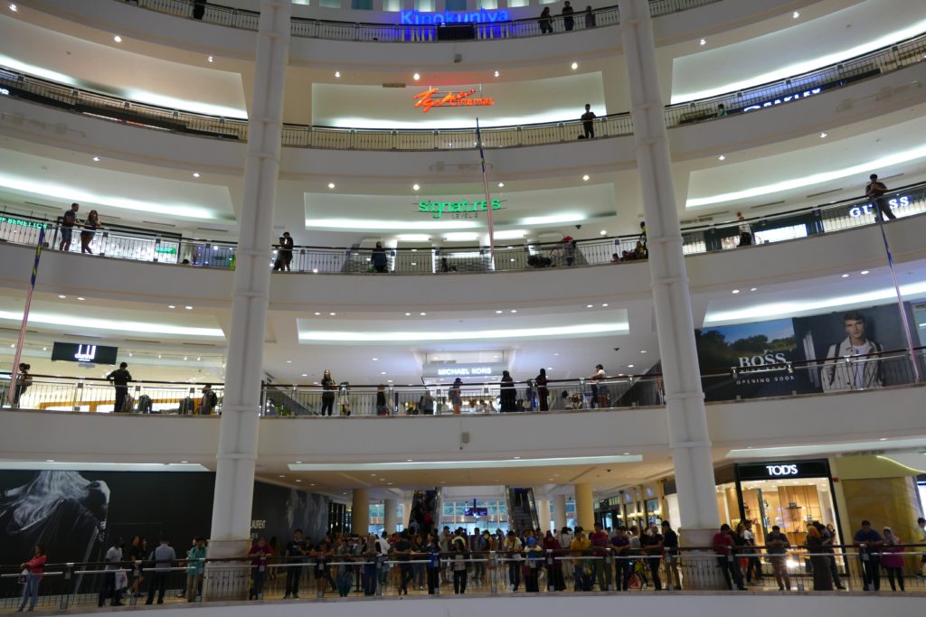 Centro Comercial KLCC, Kuala Lumpur.