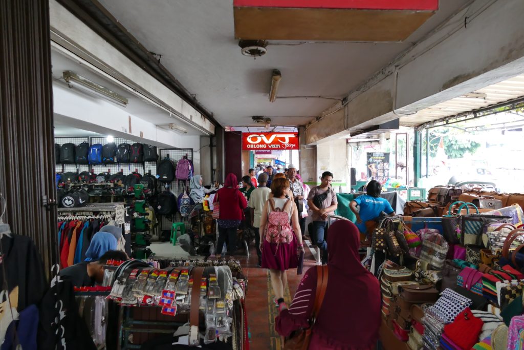 Calle Malioboro, Yogyakarta.