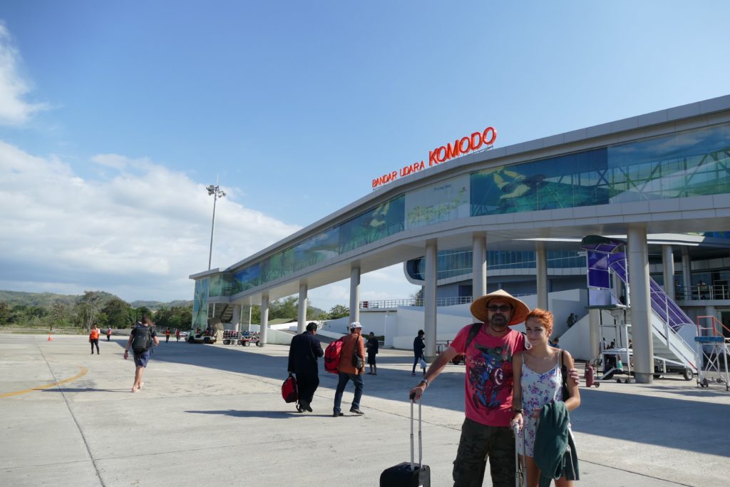 Aeropuerto de Komodo, en Labuan Bajo.