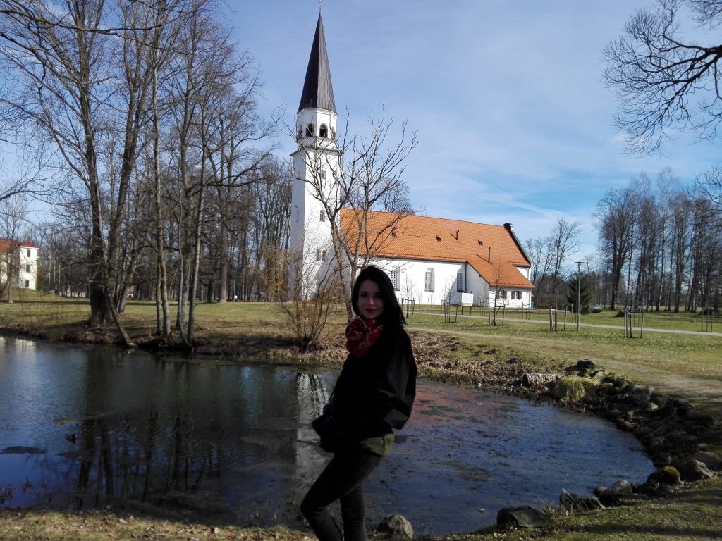 Església luterana a Sigulda, Letònia.
