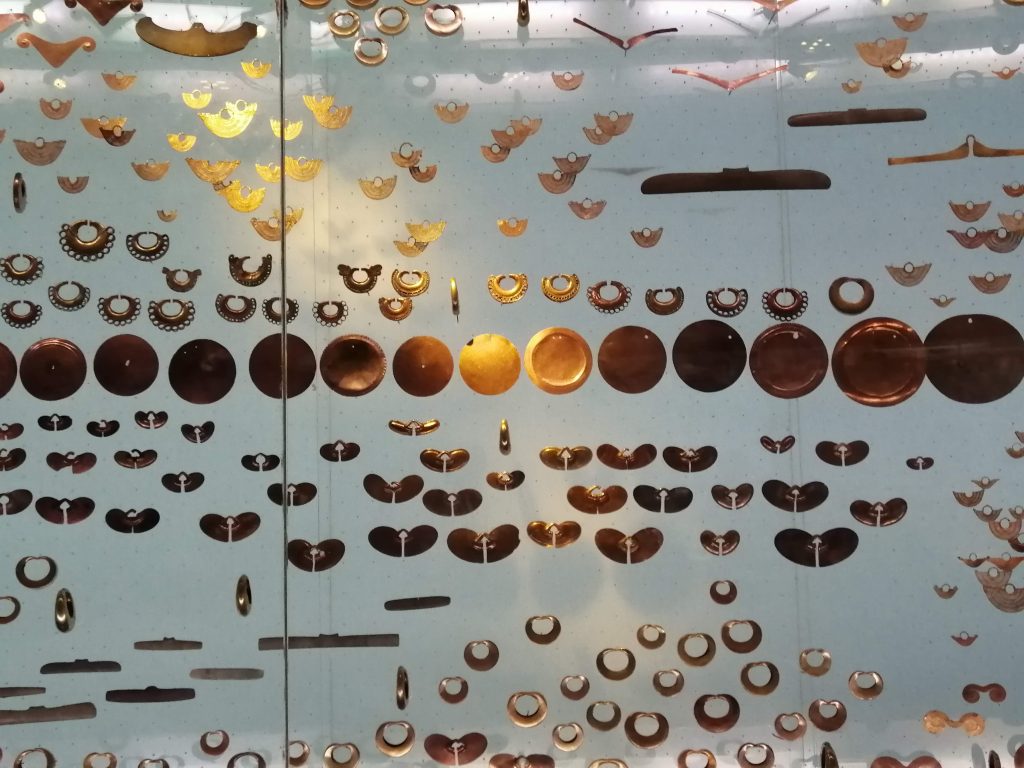 Museo del Oro en Bogotá, Colombia.