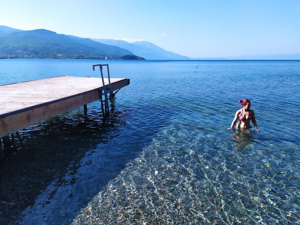 Baño en Ohrid