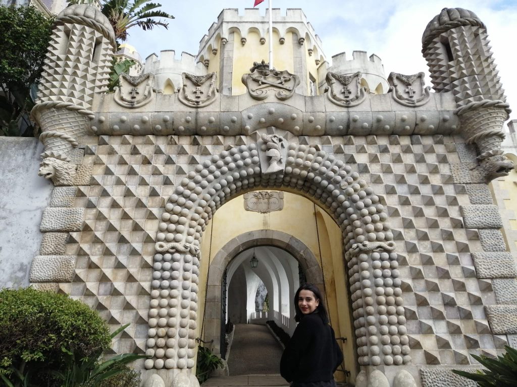 Palacio da Pena en Sintra, Portugal.
