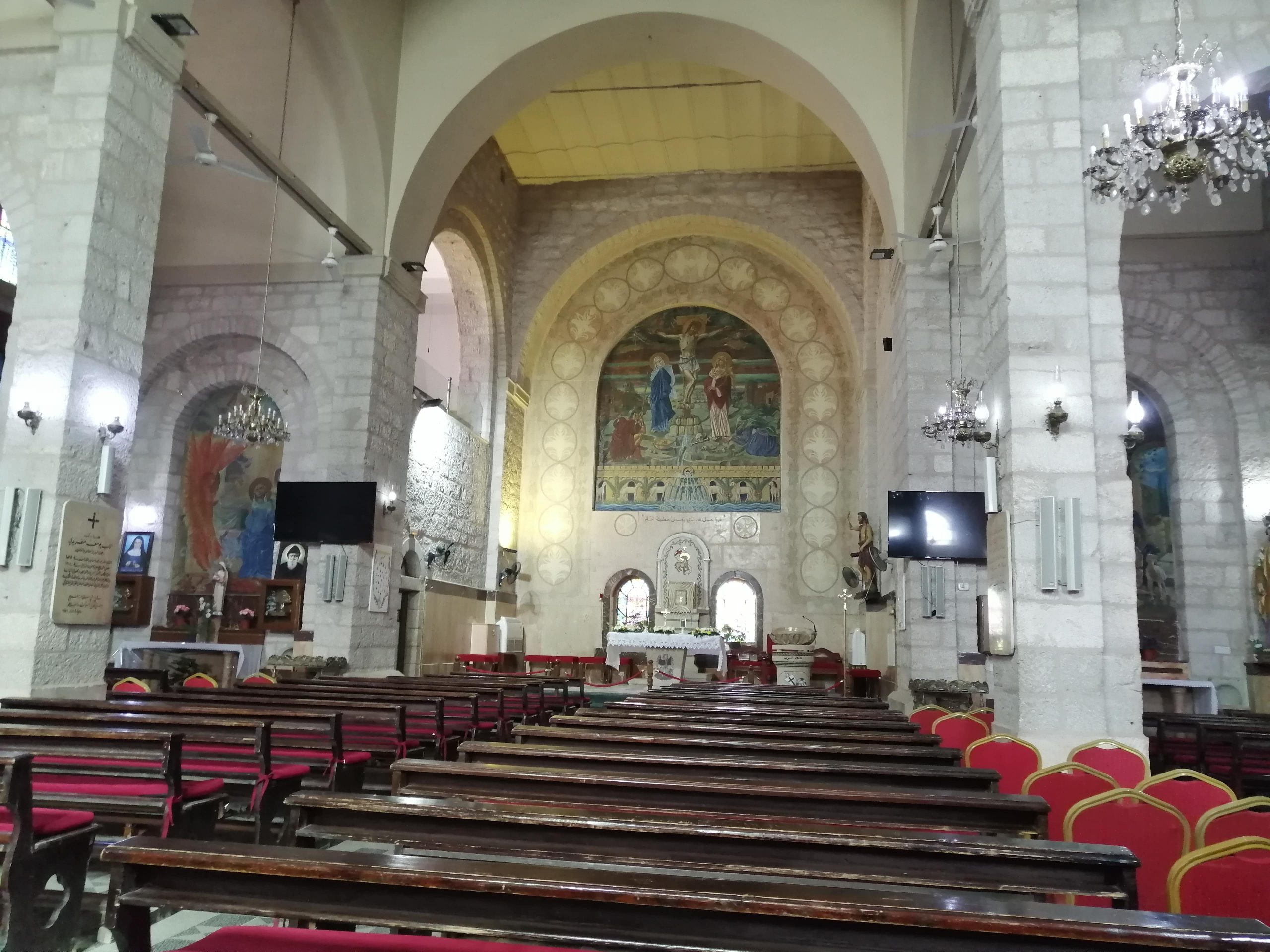 Iglesia de San Juan Bautista de Madaba, Jordania