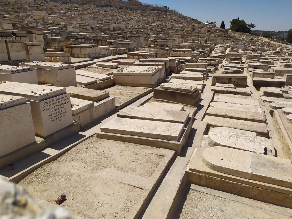 Cementerio Judío de Jerusalen, Israel.